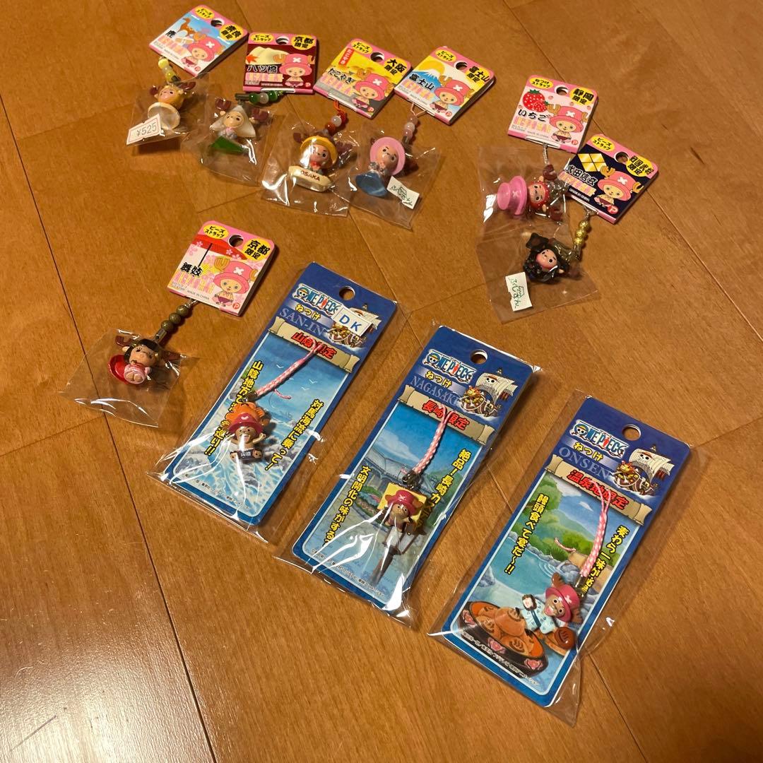 レアご当地ワンピース ストラップ 10個セット From TV animation ONE PIECE ワンピースストラップ いざ！グリーン
