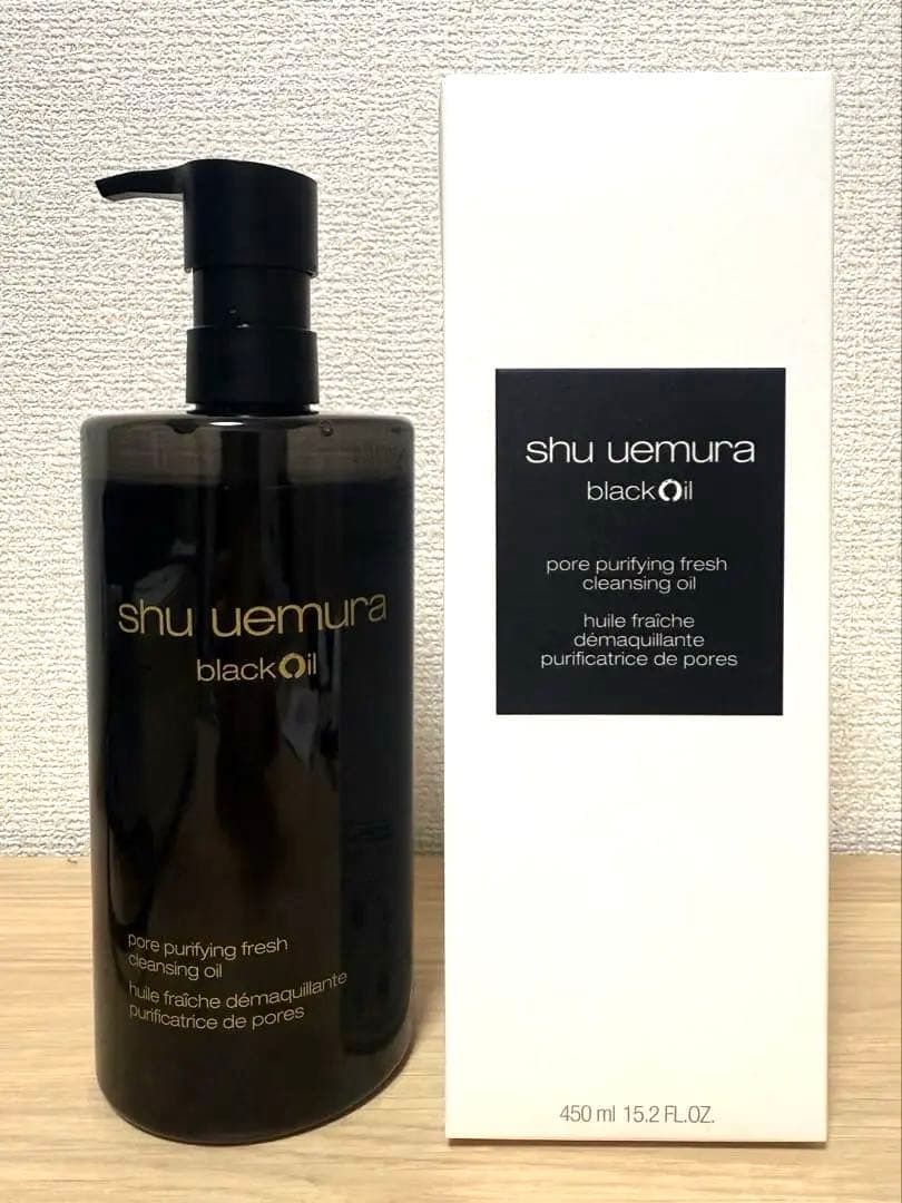 シュウウエムラ ブラック クレンジングオイル 450ml