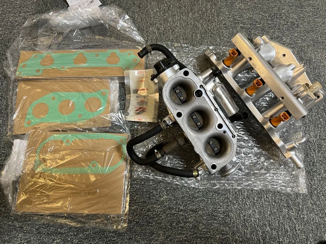 希少 インジェクター流用 ビート(PP1) インマニ+スロットルボディ mcmanaic_gh03851