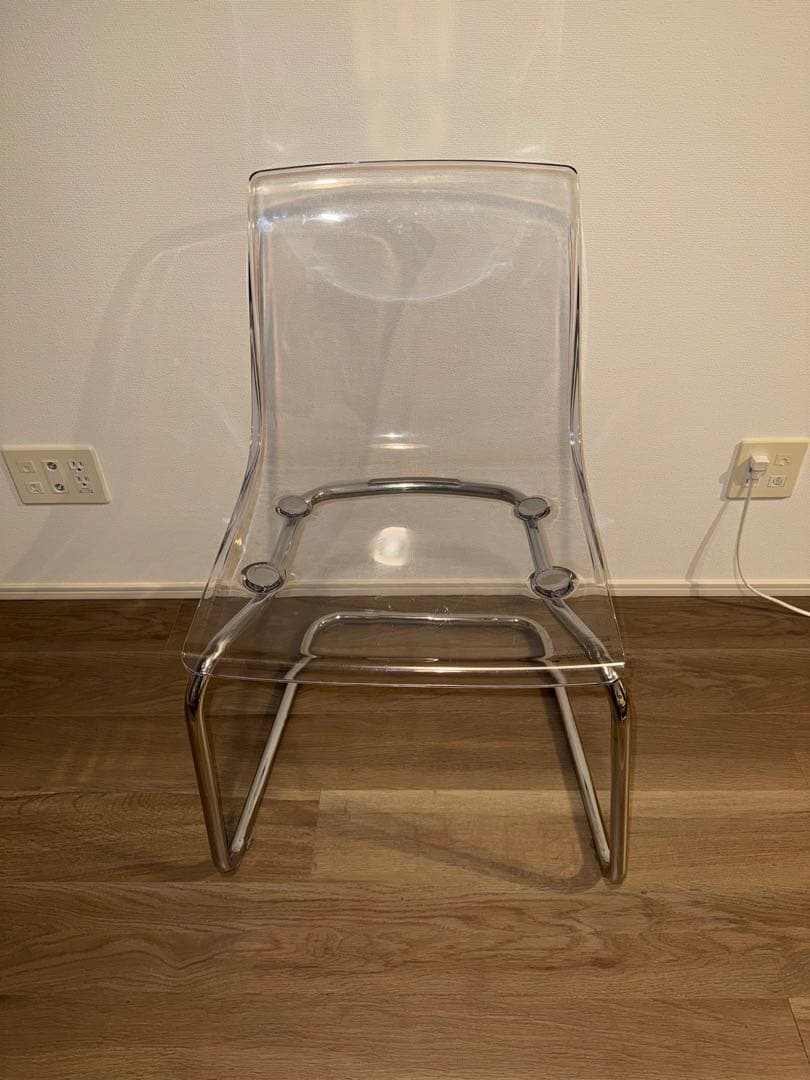 【7/21まで限定】IKEA TOBIAS トービアス チェア　透明