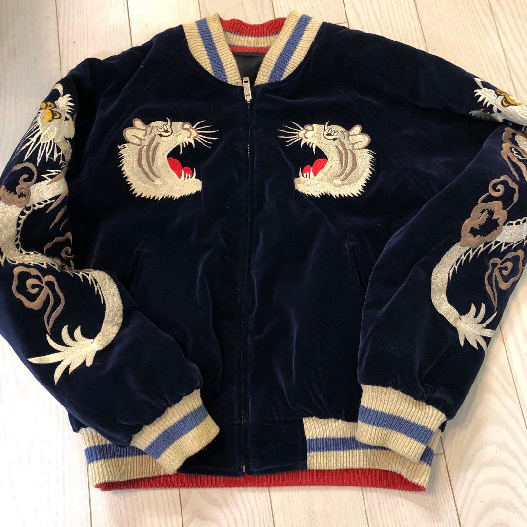 switch スカジャン　ベルベット　スーベニア　ベロア