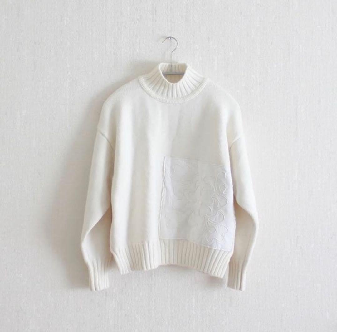 断捨離 JIL SANDER ジルサンダー パッチワークニット