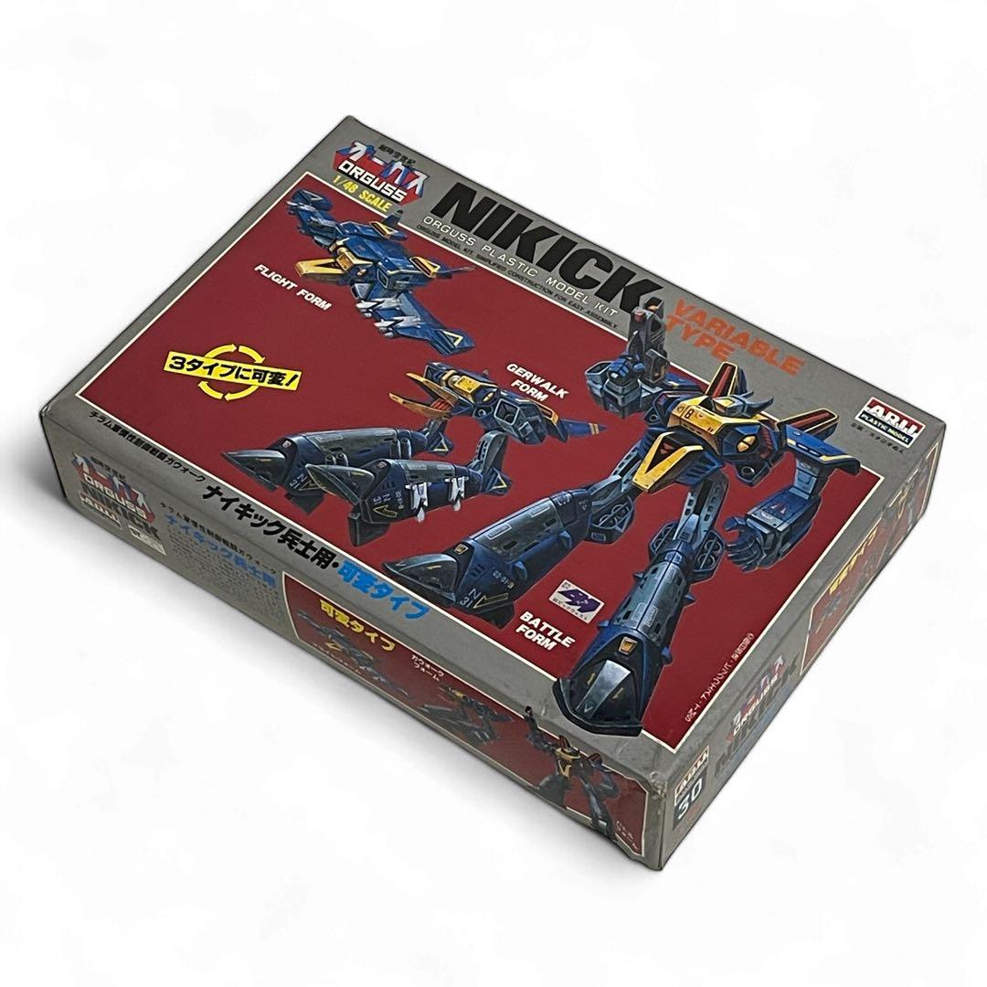 ★ほぼ新品★ ARII 超時空世紀オーガス ORGUSS ナイキック兵士1/48