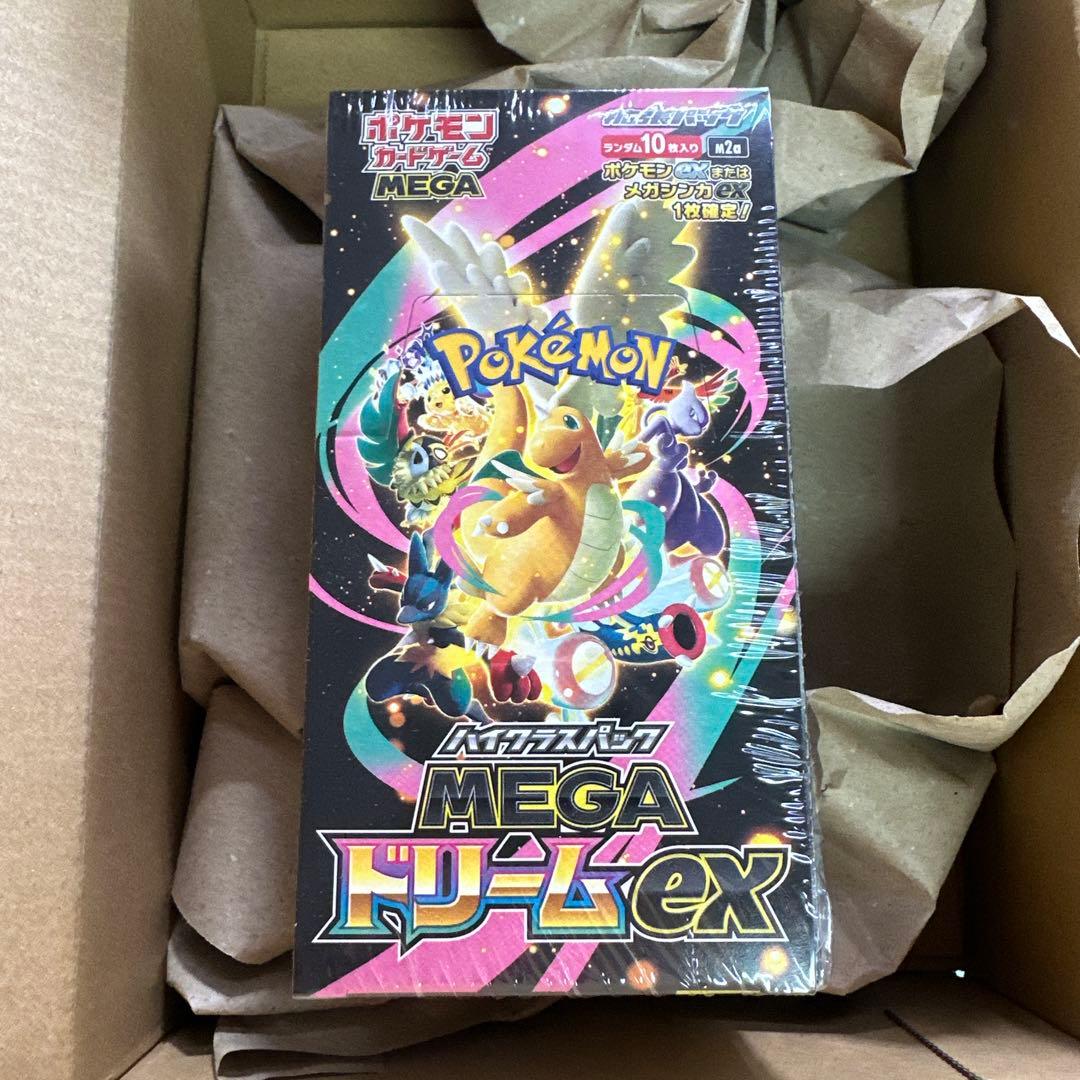 【未開封]ポケカ ハイクラスパック MEGAドリームex 1BOX シュリンク付