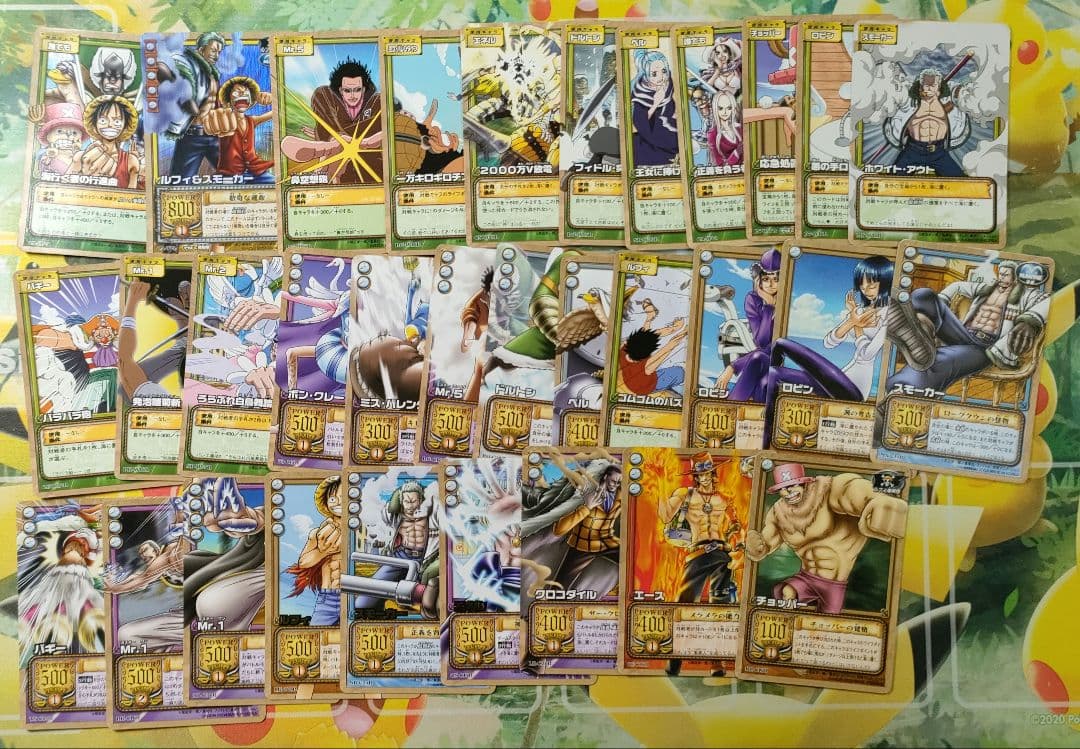 旧ワンピースカード　カードダスEX　32枚 旧ワンピースカード カードダス 3枚セット - メルカリ