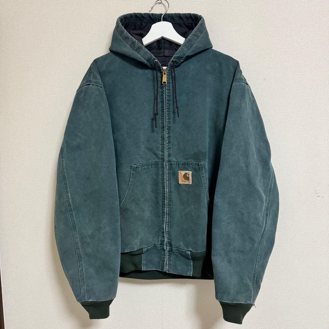 な*き様 希少 90s Carhartt カーハート アクティブジャケット デト