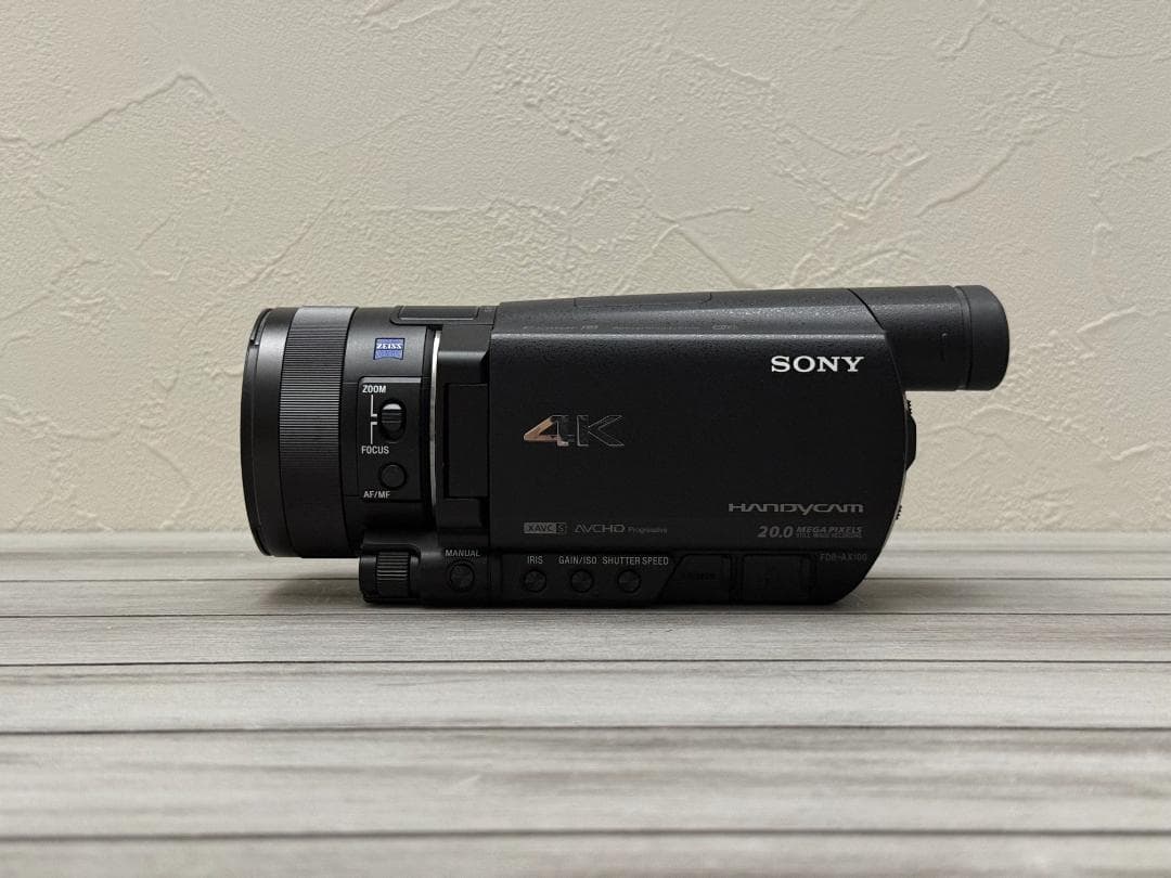 SONY Handycam FDR-AX100 4K (全付属品有)
