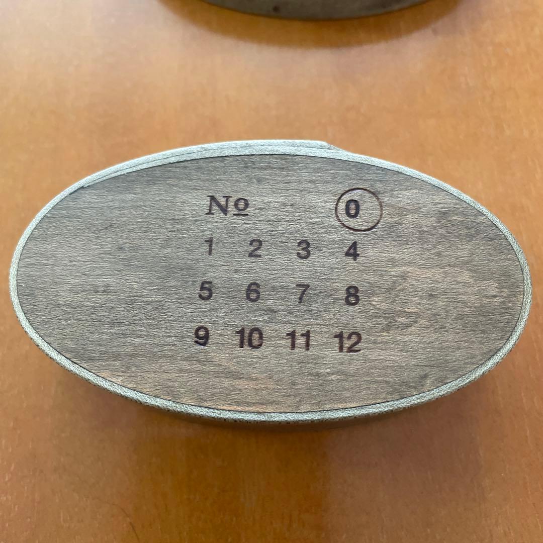 未使用】シェーカーボックス井藤昌志 IFUJIのOVAL BOX草木染めグレー