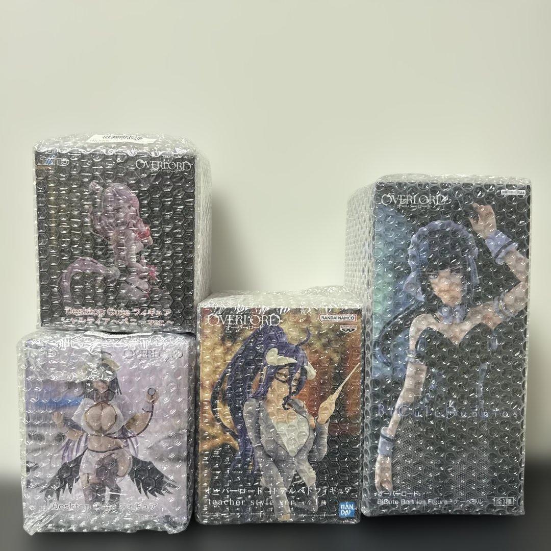 オーバーロード フィギュア4種 アルベド ナーベラル シャルティア