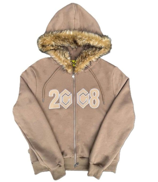 fuckthisindustry ジップ ファー フーディー パーカー fti - メルカリ