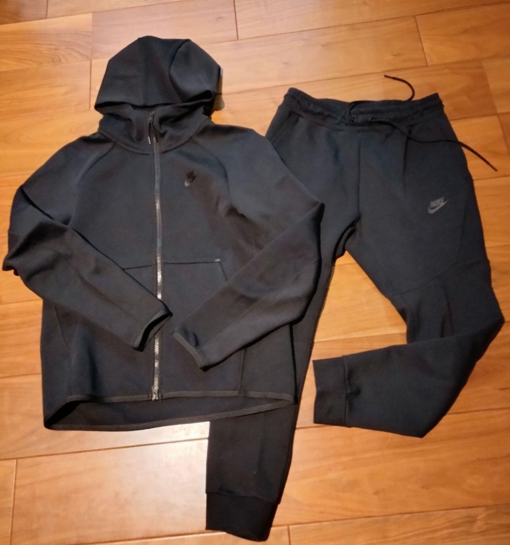 美品　NIKE ナイキ　テックフリース　セットアップ　廃盤モデル　　ブラック