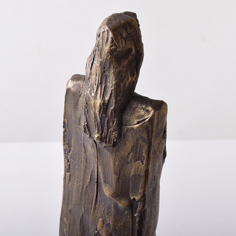 彫刻家 山本眞輔作 ブロンズ 「装い」 重さ約1.2㎏ C R8108 - メルカリ