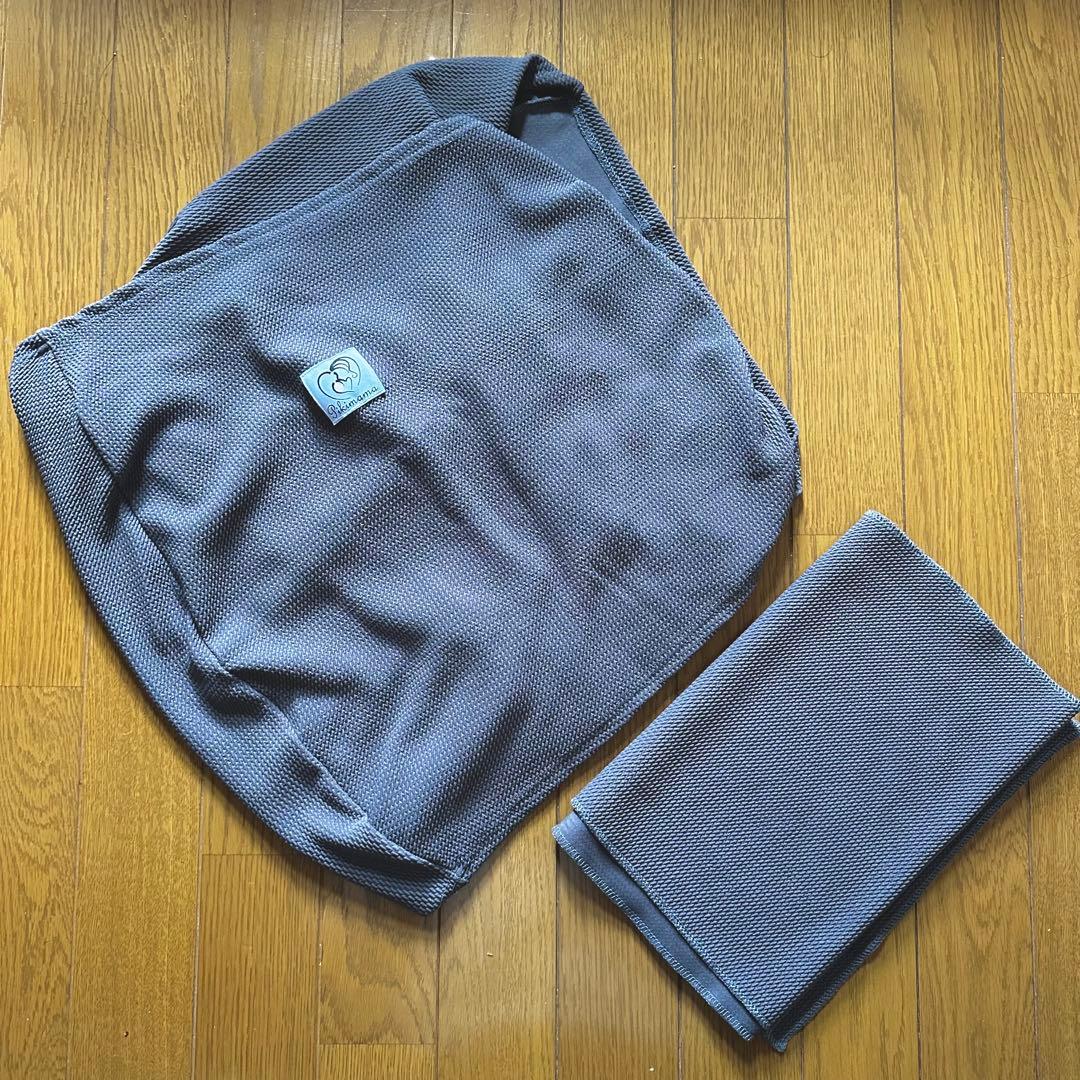 【試着のみ】Pikimama 抱っこひも Mサイズ ダークグレー 期間限定値下げ！ Pikimamaスリング Mサイズ 人気の通販 by Chura Mei