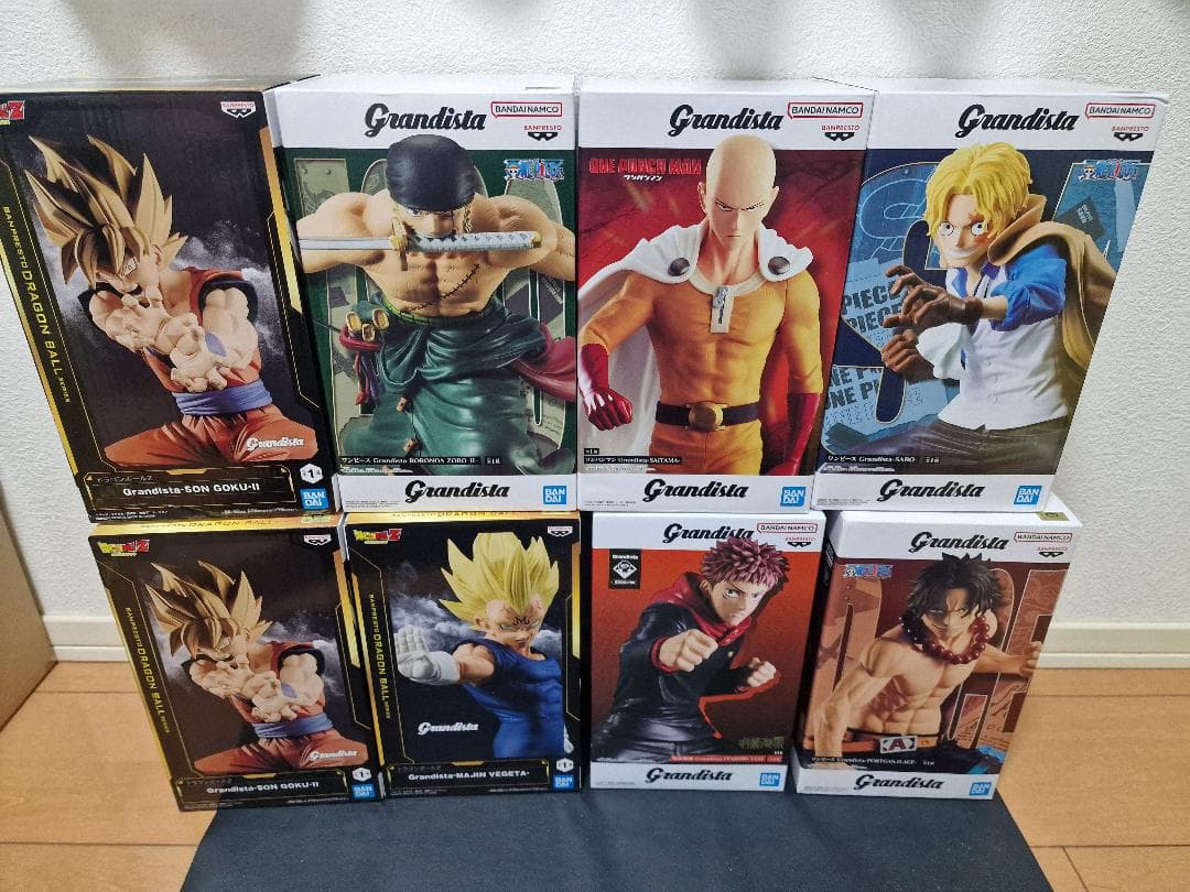 Grandista フィギュア 8セット バンダイ