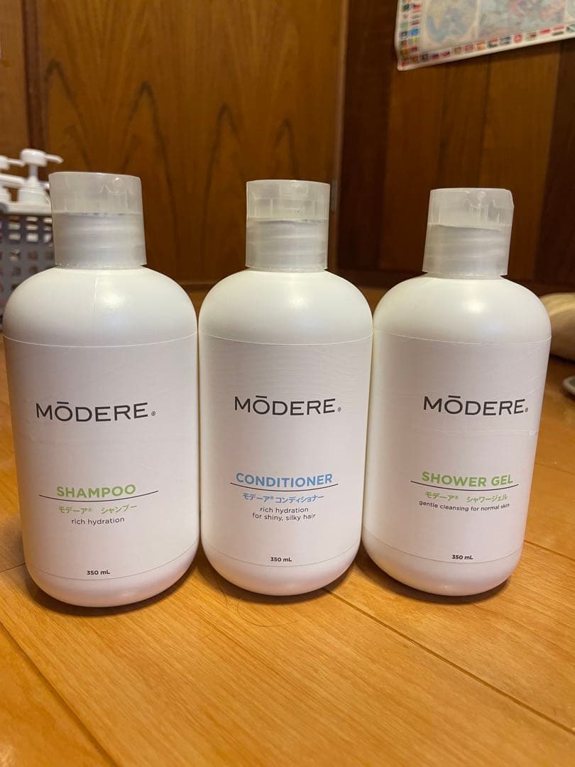 MODERE モデーア シャワージェル シャンプー コンディショナー セット