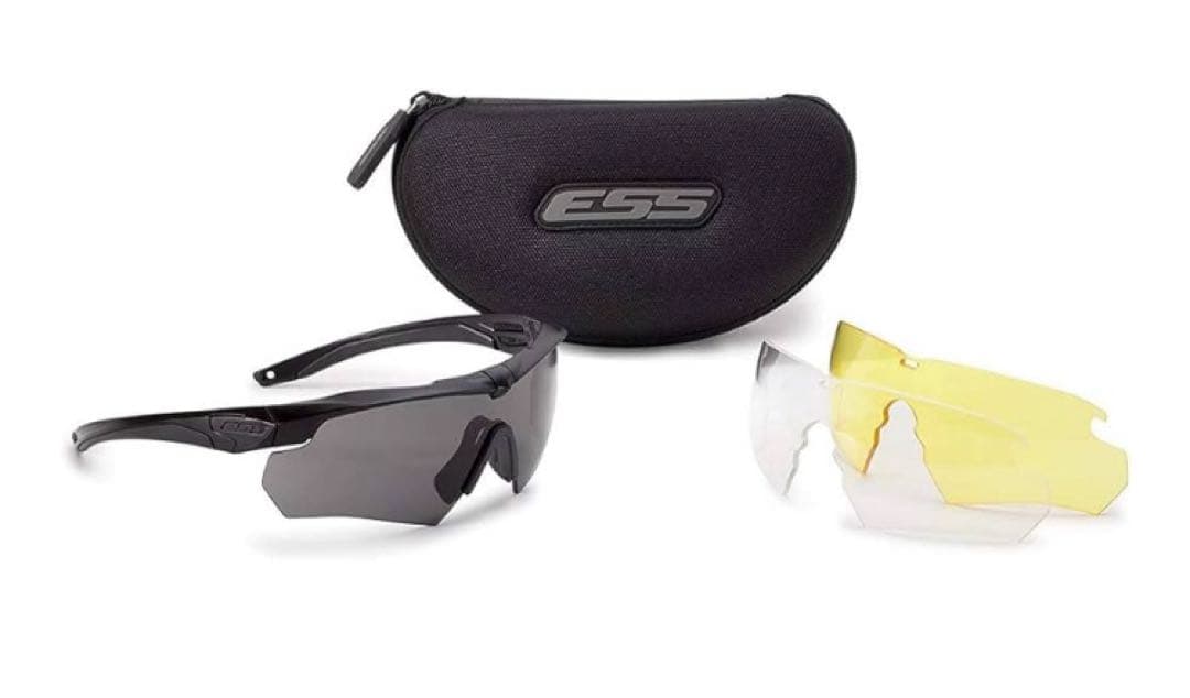 ESS スポーツサングラス 交換レンズ付き