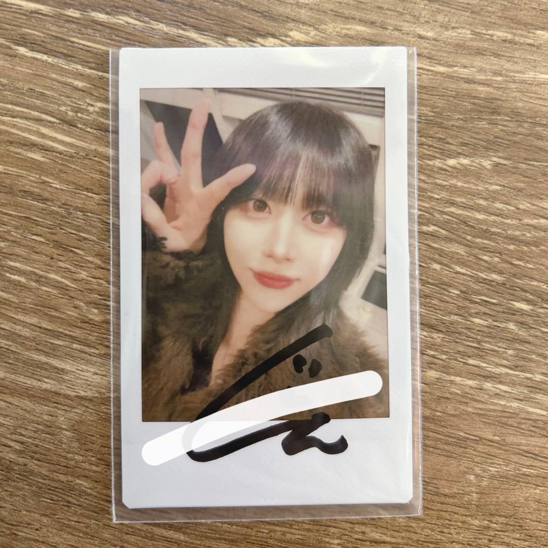 現役歌王JAPAN サイン入りチェキ Shin① 出演者 #Shin