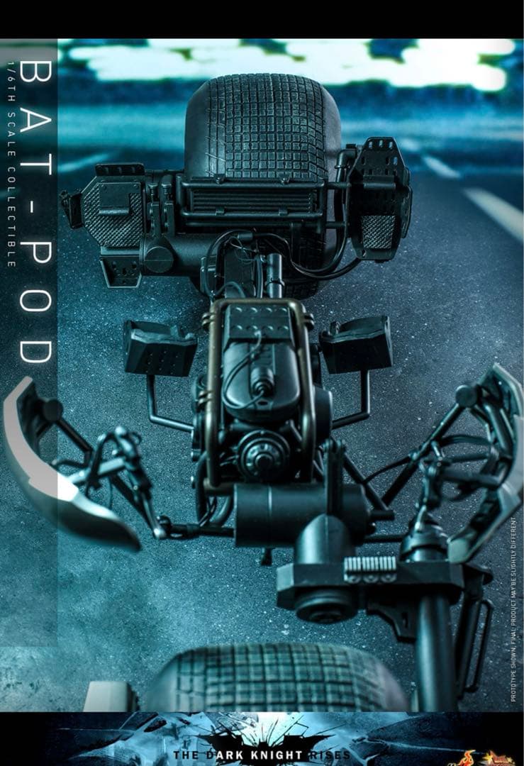 ダークナイト ライジング』 1／6スケールビークル バットポッド（2
