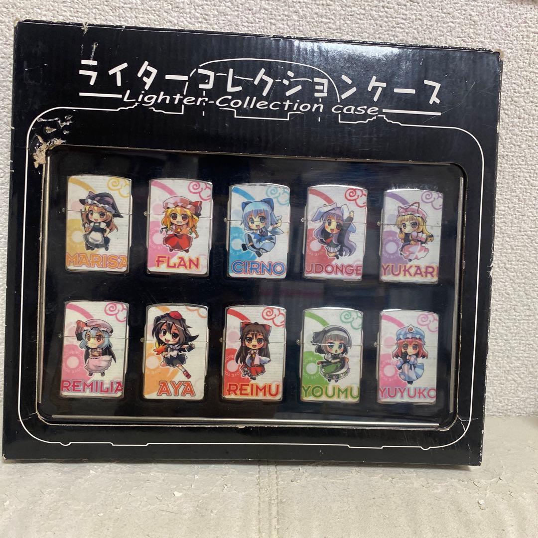 東方project 美少女　ミニキャラ　オイルライター　zippo 風　TG