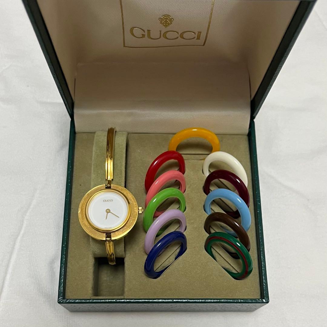 GUCCI グッチ チェンジベゼル 箱付 可動品