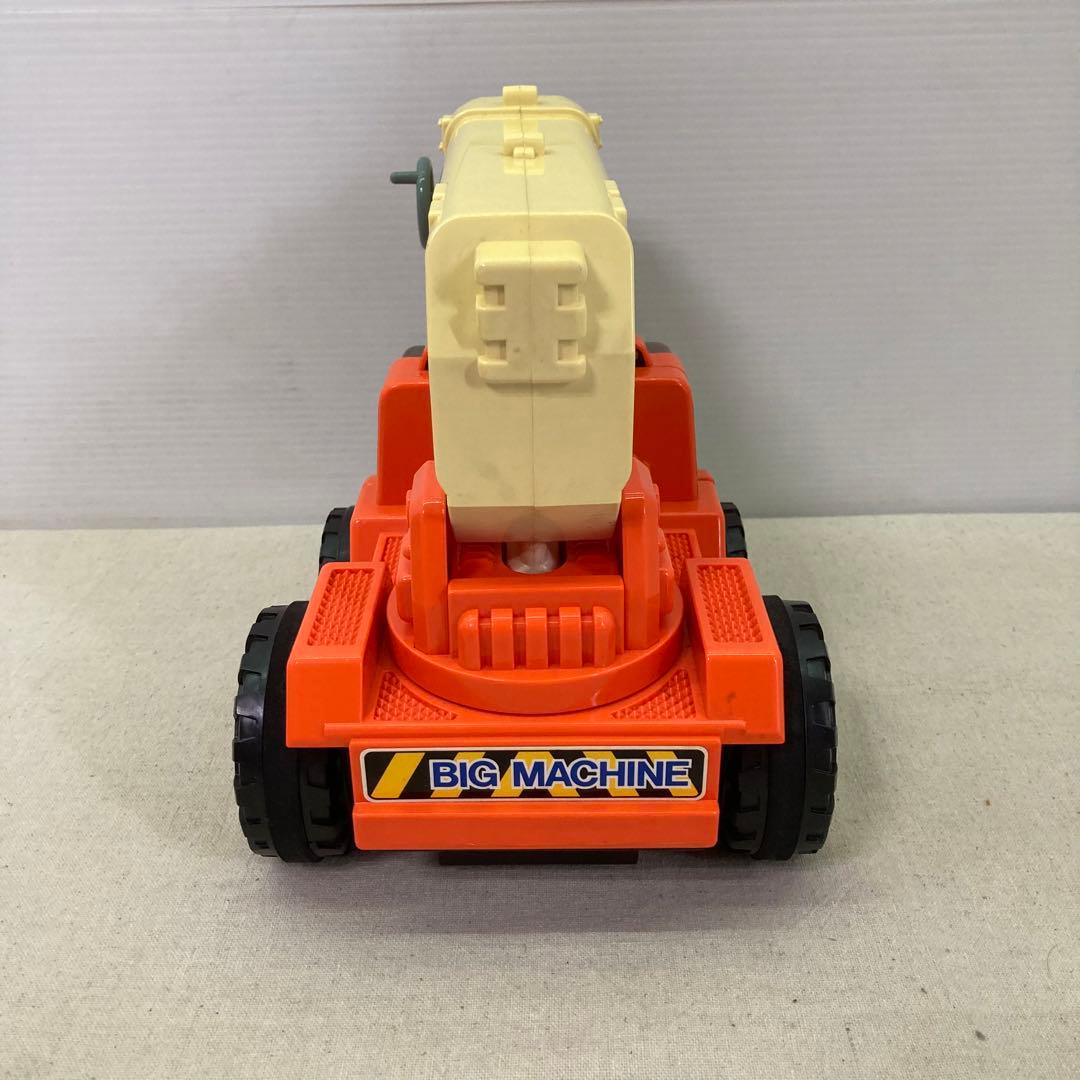 昭和レトロ】クレーントラック ビッグマシン ヨネザワ 車 おもちゃ