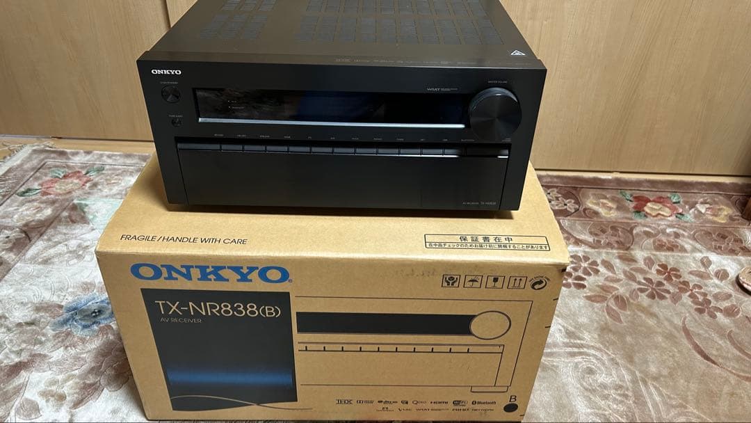 c*t様 ONKYO TX-NR838 AVアンプ 本体