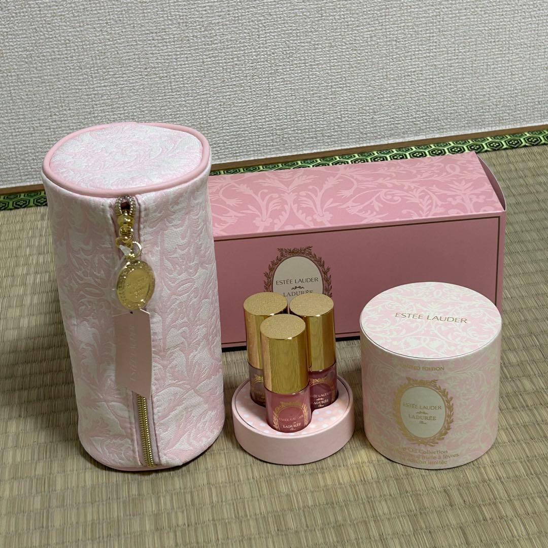 LADUREE エスティローダー リップグロス ポーチ 数量限定