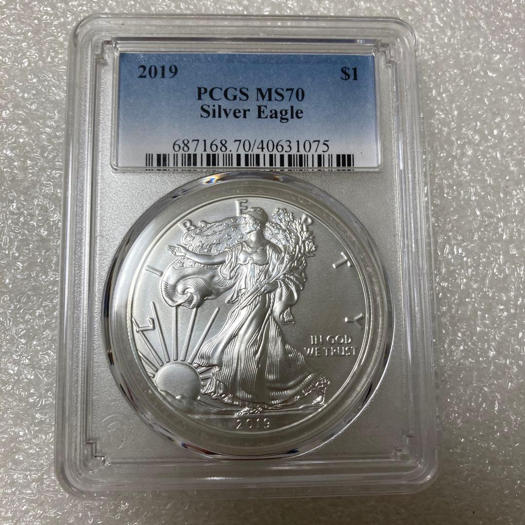アメリカ リバティ銀貨2019年　 PCGS MS70 アメリカ 1ドル銀貨 2022年 ウォーキング・リバティ PCGS MS70 FIRST