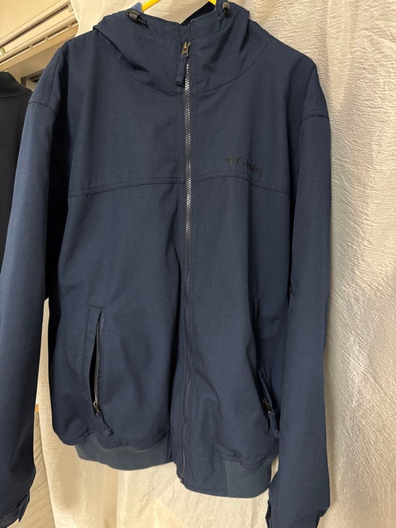 Columbia ロマビスタフーディネイビー ジャケット XL
