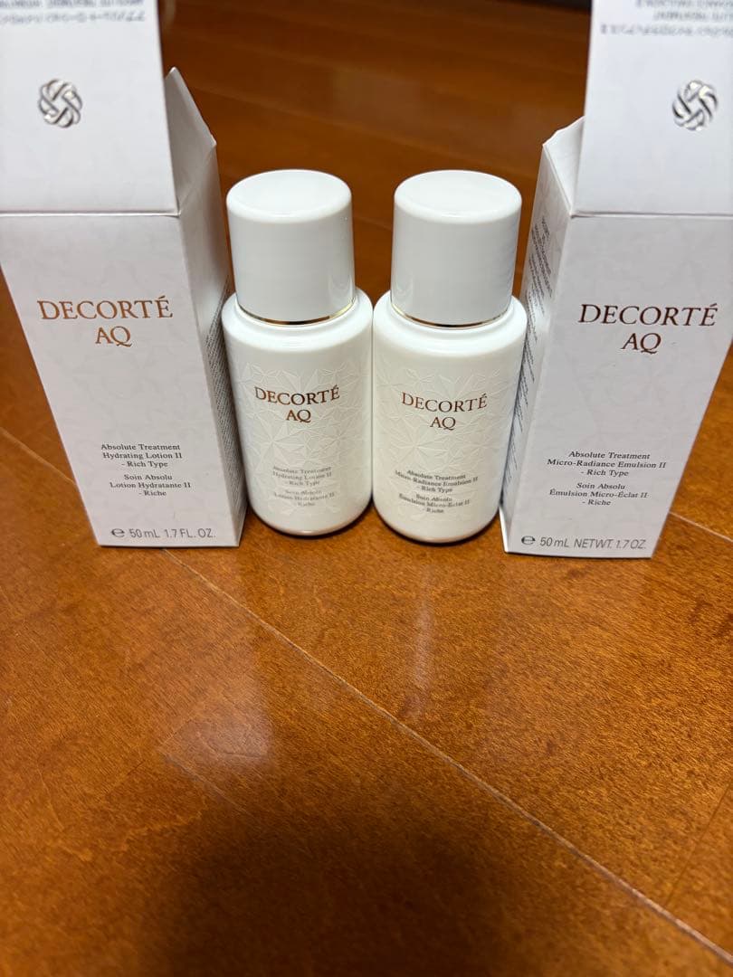 DECORTÉ AQ トライアルセット 50ml×2本 - メルカリ