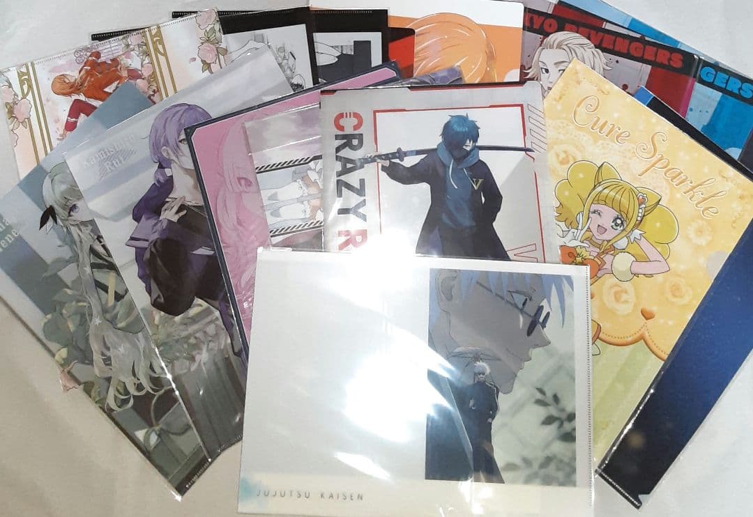 アニメグッズ クリアファイル 大量 まとめ売り 250点 - メルカリ