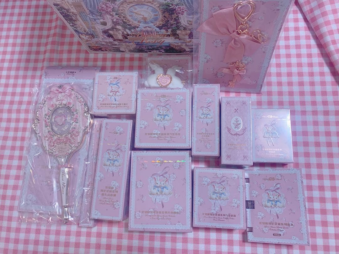 フラワーノーズ バニーガーデンテイルズ 豪華12点ピンクセット 新作