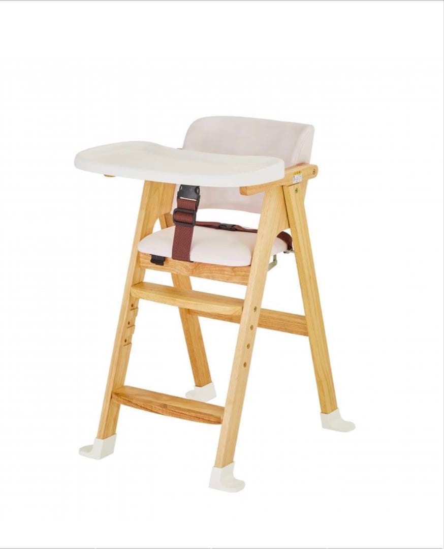 カトージハイブリットハイチェア プラッキー ホワイト　KATOJI ベビーチェア