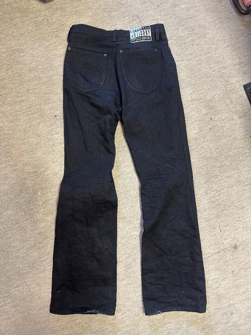 straightline デニム mikado ミカド harka着用