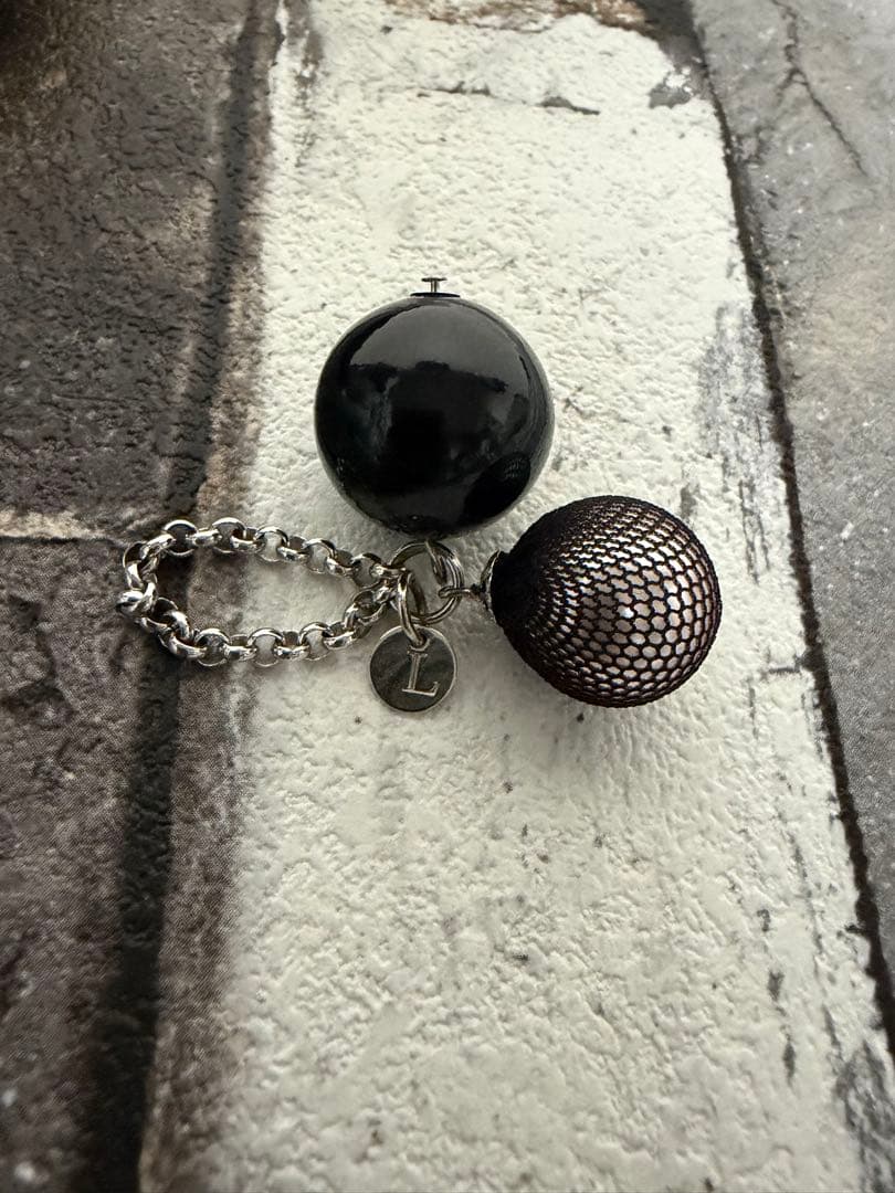 LIMI feu リミフゥ リング -(11号位) 黒xピンク系