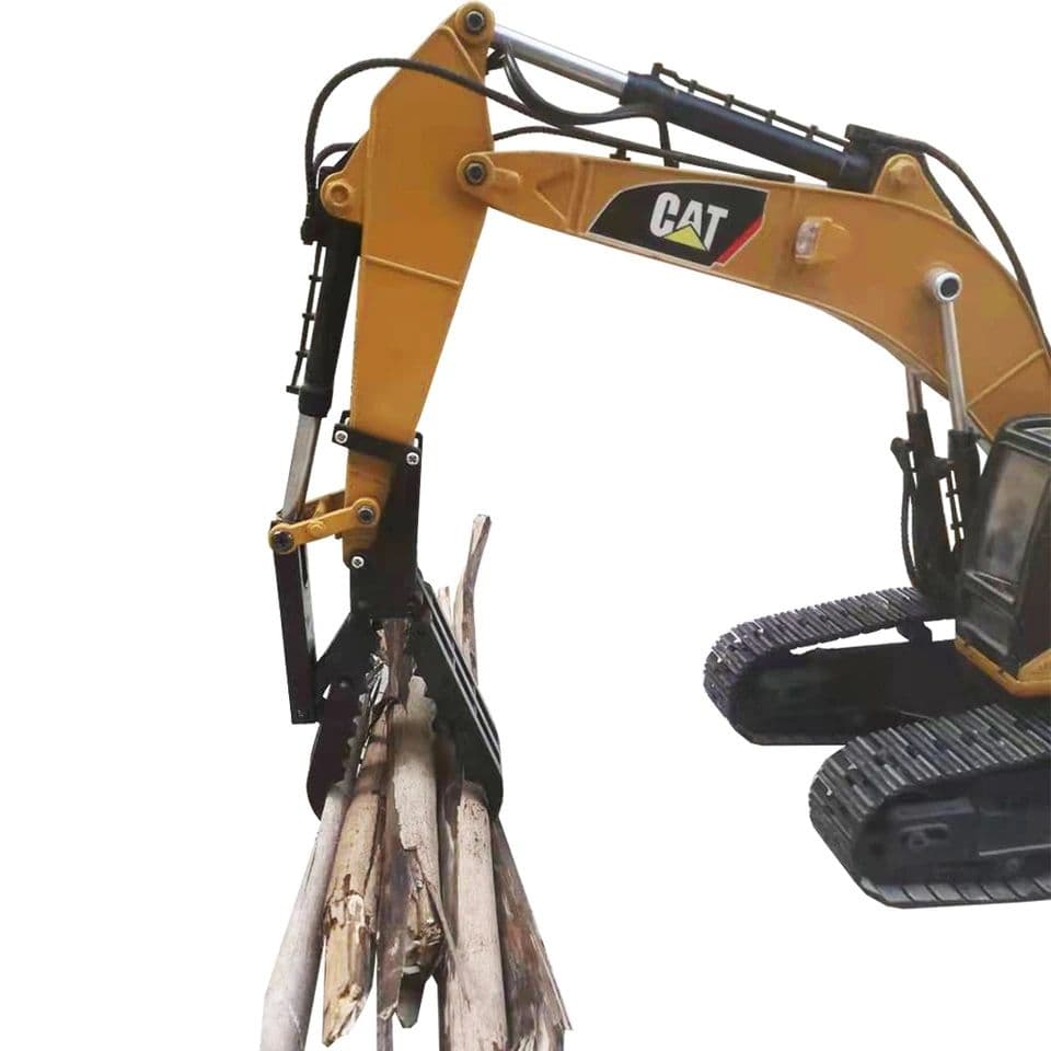 ラジコン 油圧 ショベルカー Huina 1580 アタッチメント多数 ユンボ