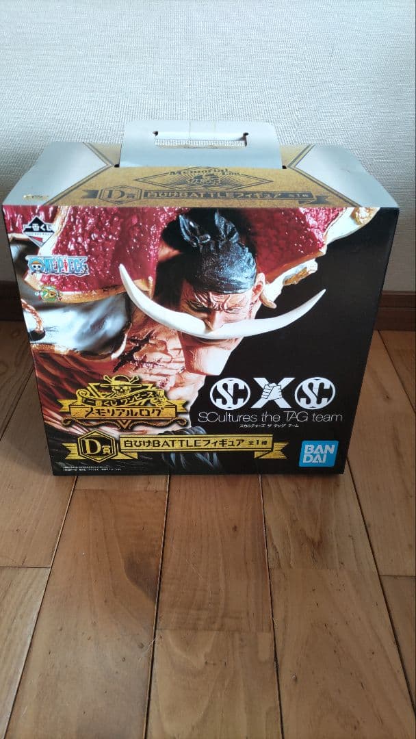 新品 一番くじ ワンピース メモリアルログ D賞 白ひげ BATTLEフィギュア