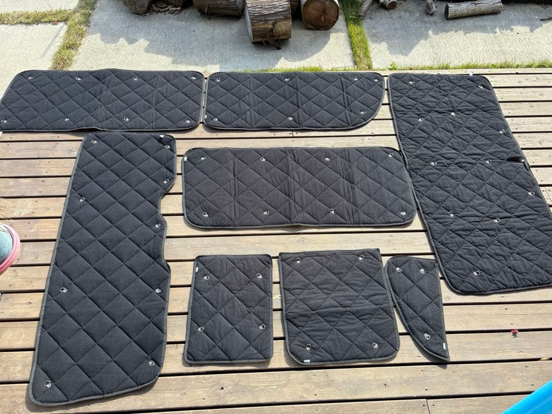 ☆値下げ☆Aizu ハイエース6型〜 マルチシェード　フロント・リアセット　美品