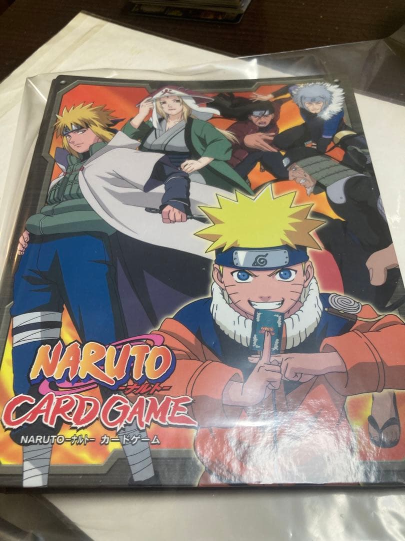 激レア 非売品 NARUTO ナルト カード ファイル バインダー