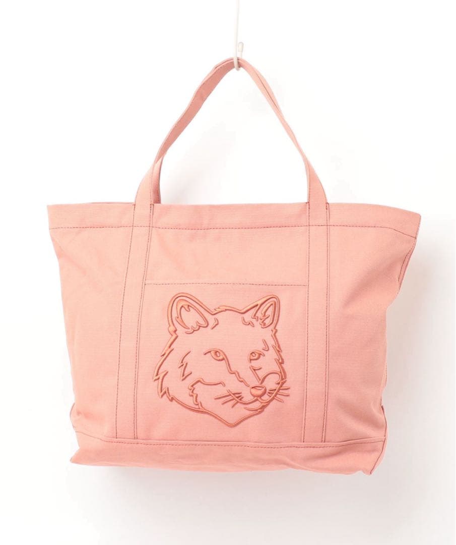 24時間以内発送　メゾンキツネ トートバッグ　美品　正規品　ピンクベージュ