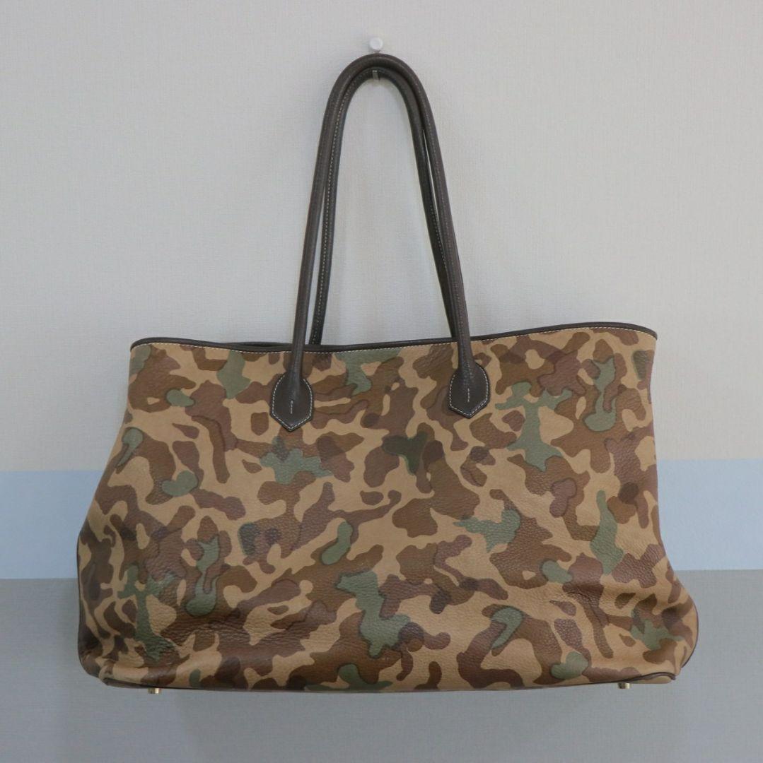Cisei カモフラージュ レザートートバッグ 941