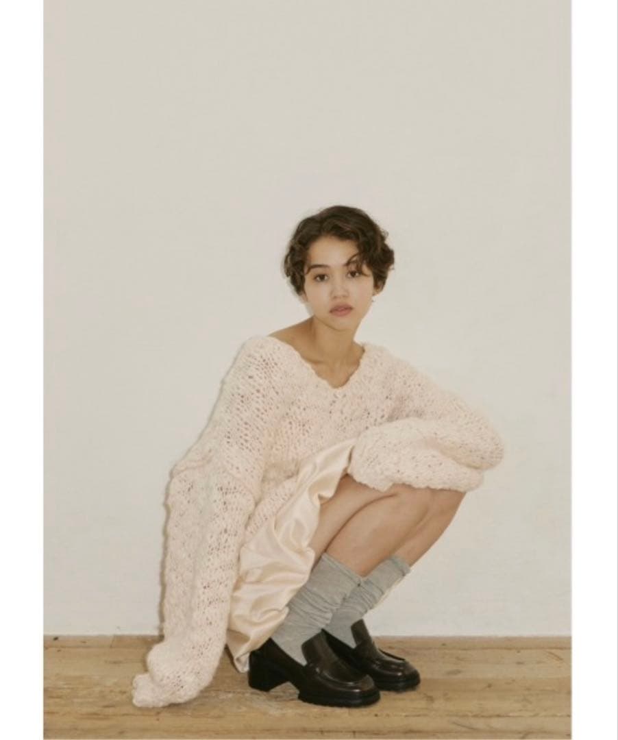 ノートルエモアNOTREemor émor handmade knit tops