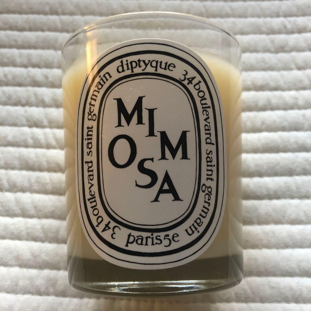 diptyque Mimosa アロマキャンドル 190g Mimosa (ミモザ) - クラシックキャンドル | Diptyque Paris
