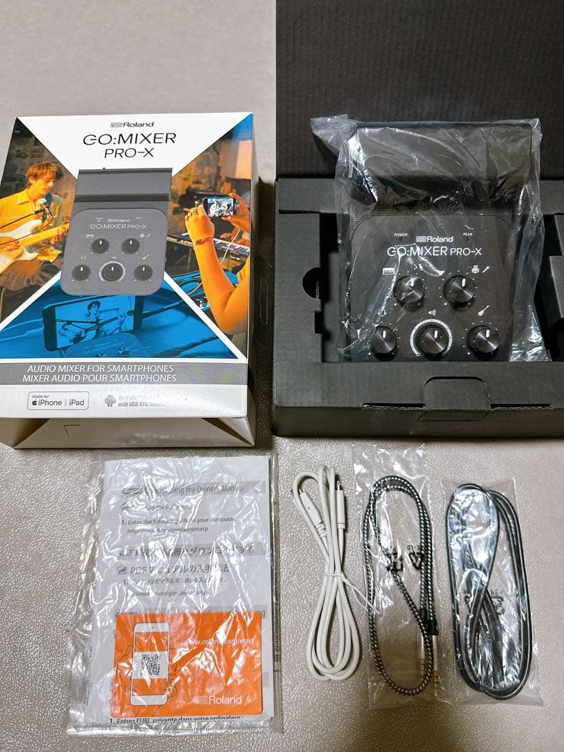 Roland GO:MIXER PRO-X オーディオミキサー