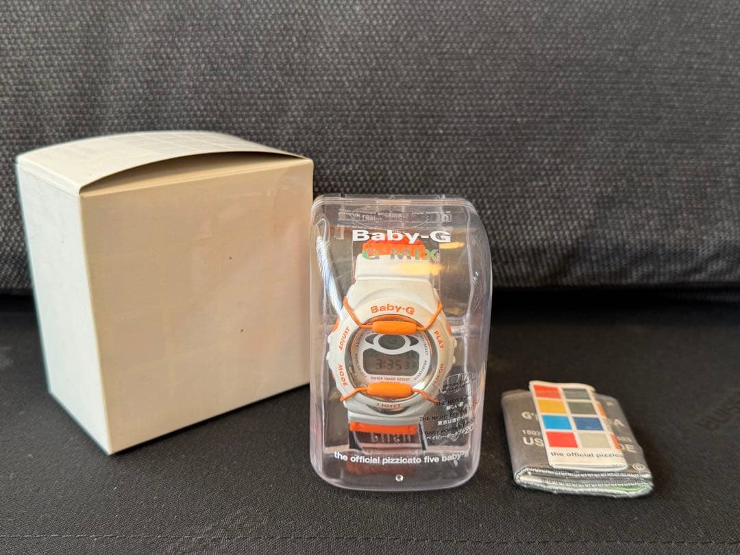 Baby-G G'MIX pizzicato five ホワイト/オレンジ レア】Baby-G ピチカートファイブ Pizzicato Five 腕時計 - メルカリ