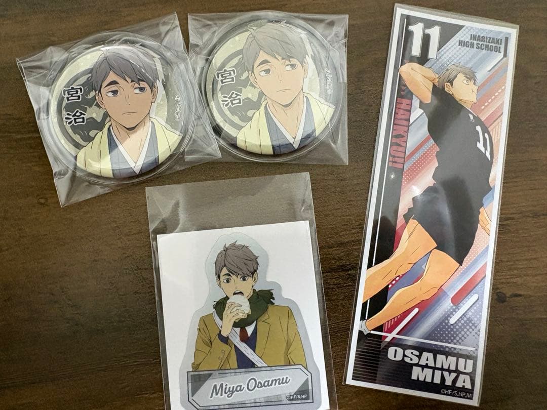 ハイキュー‼︎ 宮治 缶バッチセット - メルカリ