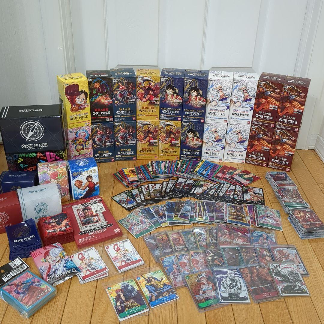 ワンピースカードゲーム 　引退品　5000枚以上 ONE PIECEカードゲーム 500年後の未来【OP-07】」HMV店頭 抽選販売受付