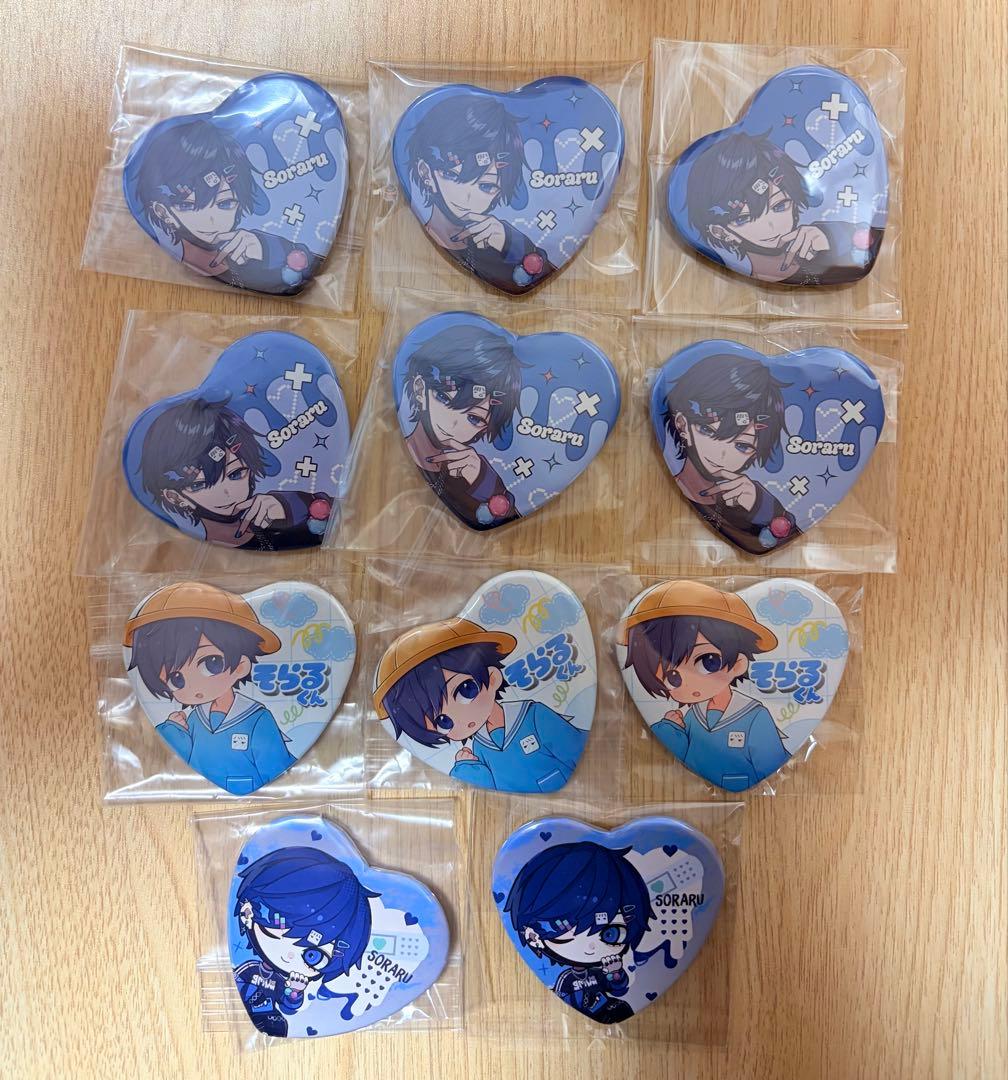 そらまふうらさか缶バッジ そらるセット - メルカリ