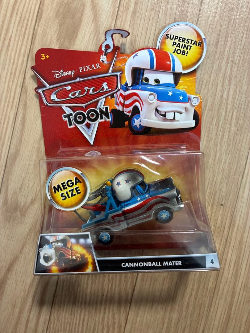 ミニカー Cars Toon Cannonball Mater