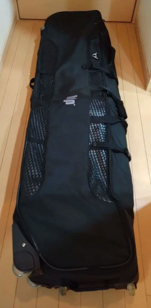 blp スノーボードケース バッグ キャリー キャスター付 4ウィール ブラック